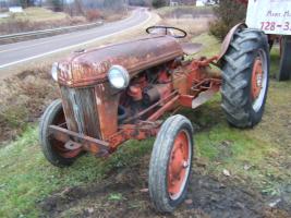 Ford 9N  Runs excellent. New manifold and muffler. Tires-fair. $1300.00